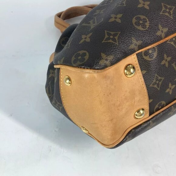 LOUIS VUITTON Monogram Boesi PM Bag Shoulder Bag Hand Bag Brown - Picture 8 of 15